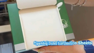 Eco Dish Sheets Clean Fast Χωρίς υπολείμματα