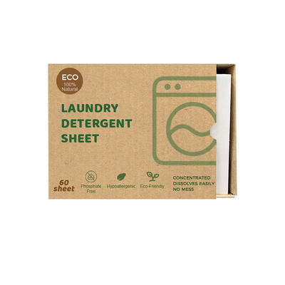 Καλή τιμή Eco Friendly Travel Portable Laundry Strips Biodegradable Laundry Detergent Sheet σε απευθείας σύνδεση