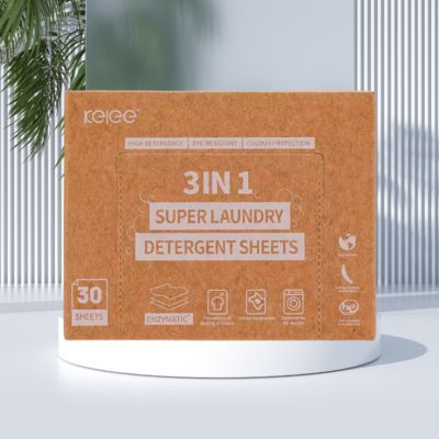 Καλή τιμή Plant Enzyme Laundry Detergent Paper Sheets Super Concentrated Laundry Detergent Sheets σε απευθείας σύνδεση