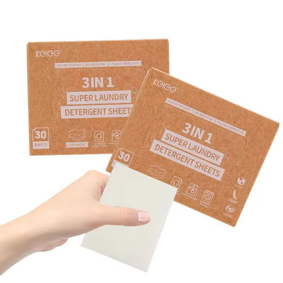 Καλή τιμή Eco-Friendly Biodegradable Laundry Detergent Strips Laundry Sheet  σε απευθείας σύνδεση