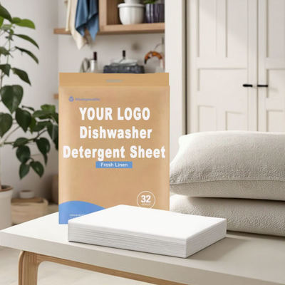 Συμπυκνωμένα Οικολογικά Στερεά Φύλλα Απορρυπαντικού Πλυντηρίου Ρούχων
