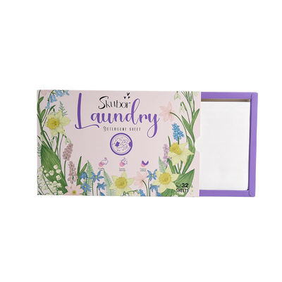 Καλή τιμή Οικολογικό Φύλλο Απορρυπαντικού Πλυντηρίου 8X Βαθύ Καθαρισμό και Αφαίρεση Οσμών σε απευθείας σύνδεση