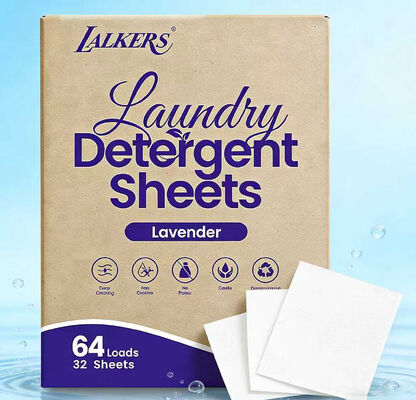 Eco-friendly laundry sheets that can be customized, ideal for removing stubborn household stains