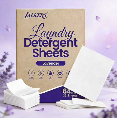 Καλή τιμή Φύλλα πλυντηρίου φιλικά προς το περιβάλλον σε συσκευασία χύμα παρέχουν ισχυρό καθαρισμό για επίμονους λεκέδες σε απευθείας σύνδεση