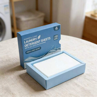 Biodegradable Laundry Sheets Μαζική Παραγγελία Αφαιρέστε Δύσκολους Λεκέδες Χωρίς Σκληρές Χημικές Ουσίες