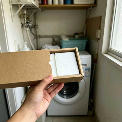 Καλή τιμή Απαλλαγμένα από υπολείμματα, φιλικά προς το περιβάλλον φύλλα απορρυπαντικού πλυντηρίου με ισχυρή καθαριστική ισχύ για τα επίμονα λεκέδες σε απευθείας σύνδεση